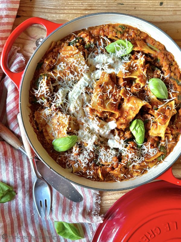 Lasagne Suppe, Helene Holunder