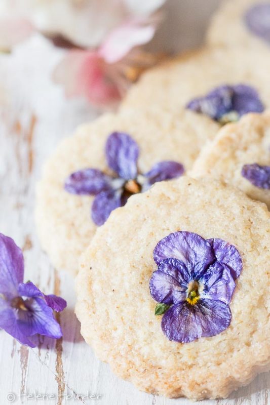 Veilchen für Flower Cookies